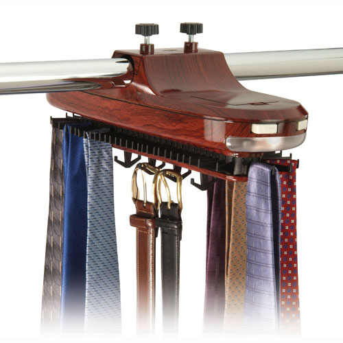 motorized-revolving-tie-rack