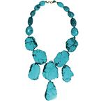 Vivre Veined Turquoise Necklace