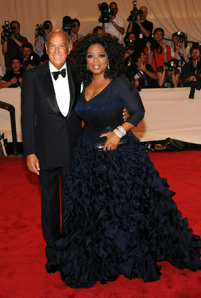 Oscar de la Renta & Oprah Winfrey in 2010