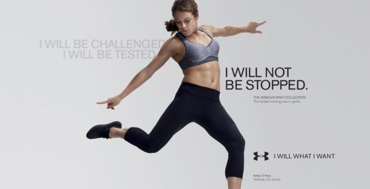 Kelley O'Hara for Under Armour