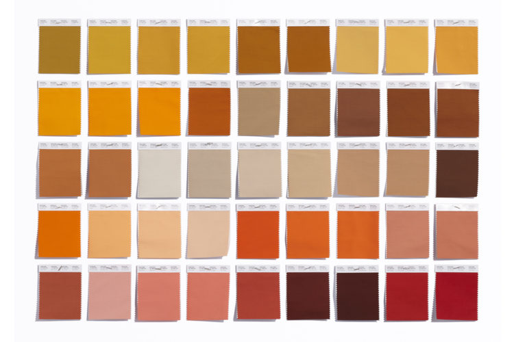 New shades from Pantone's Color System.