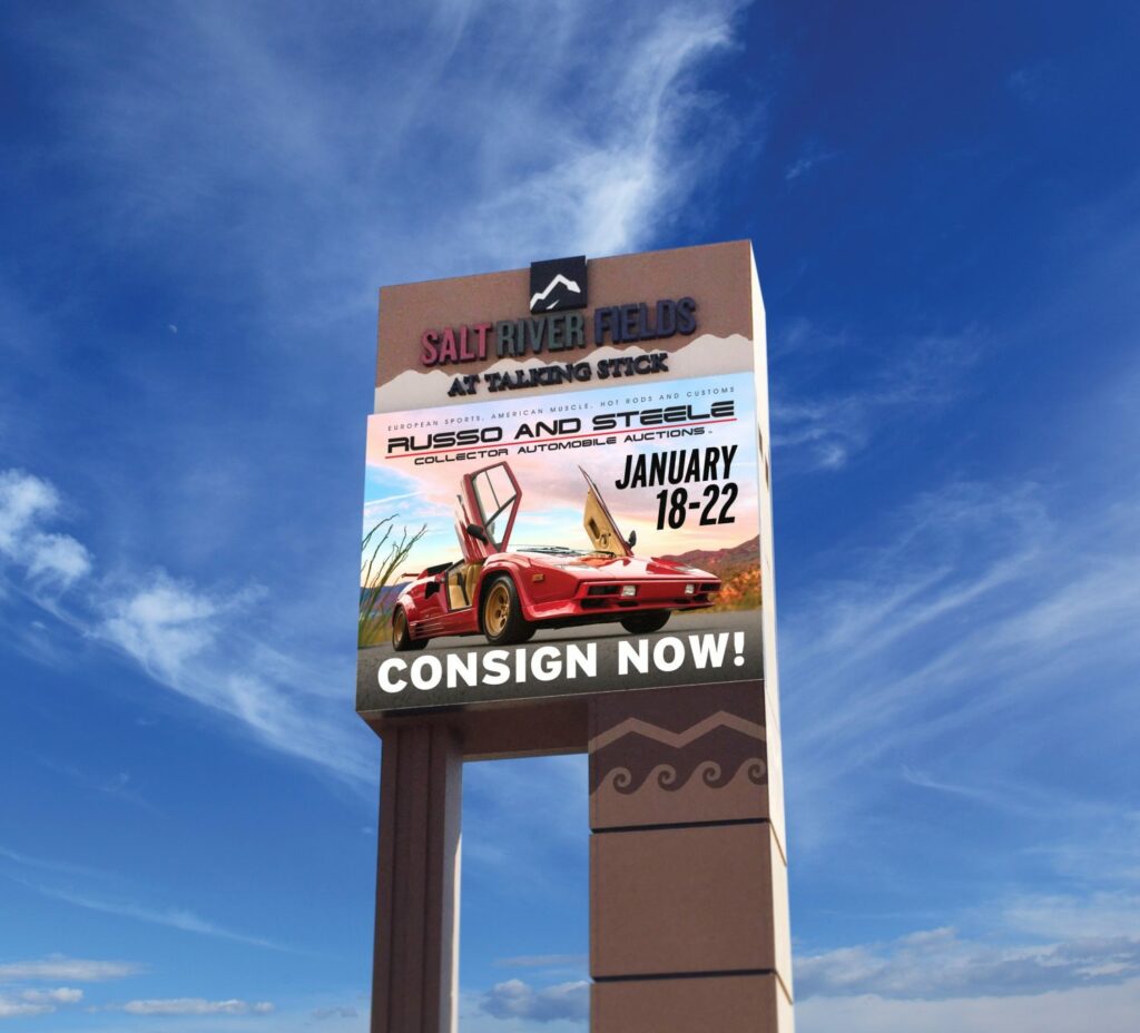 Russo and Steele's Auction Excitement at Salt River Fields