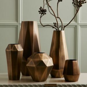 faceted-deco-metal-vases-c