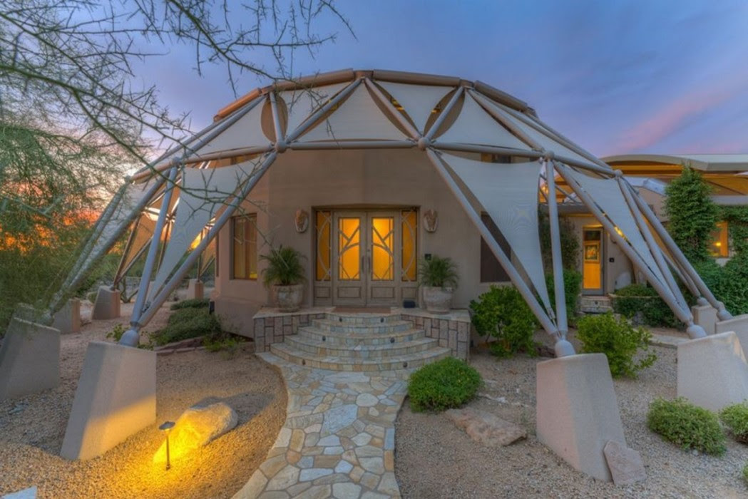 On the Market Architecturally Stunning 'Desert Dome' Estate