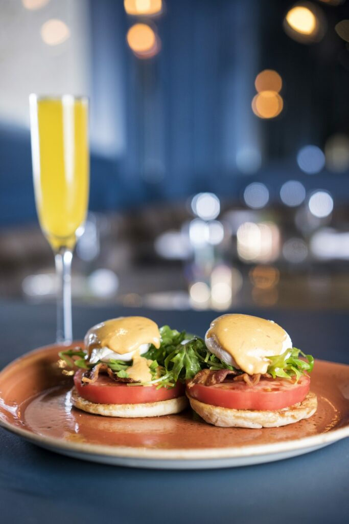 BLT Benedict at Artizen at The Camby