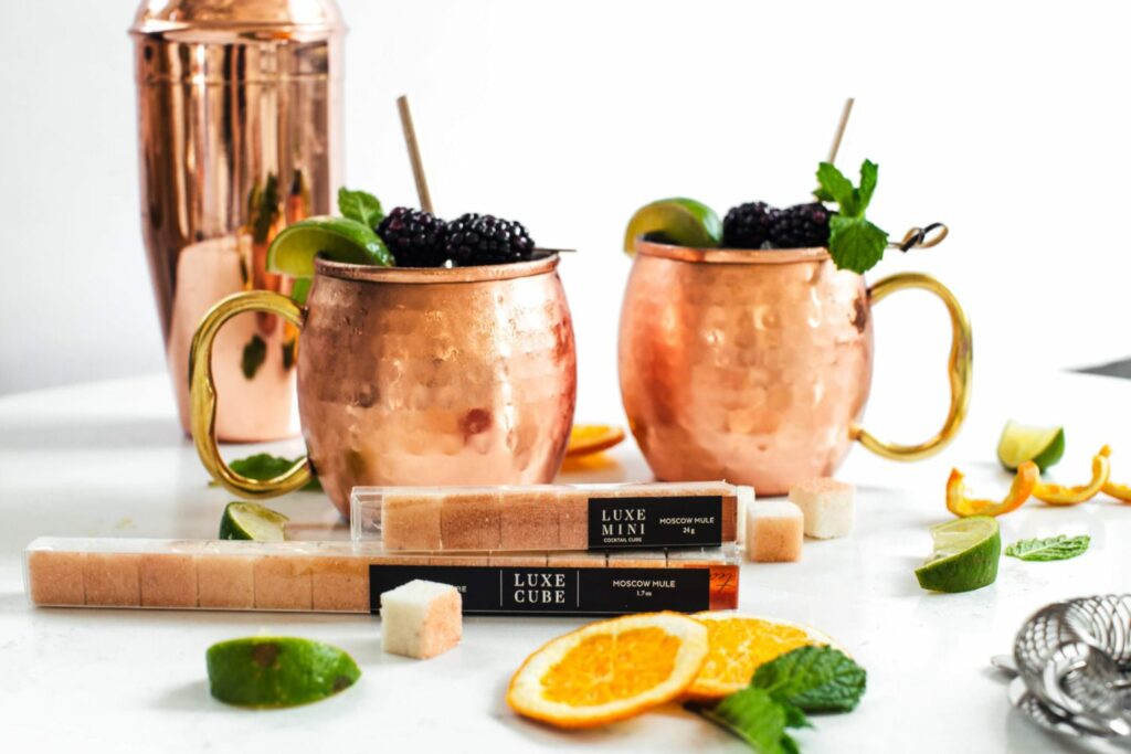 Teaspressa Instant Cocktails and Mimosa Sugar Cubes