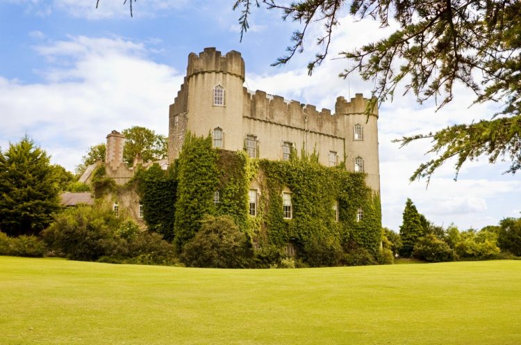 Medieval Irish castle at  Malahide, in Dublin