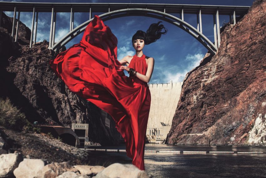 Check Out The Insane Fashion Show Taking Place ON TOP of the Hoover Dam