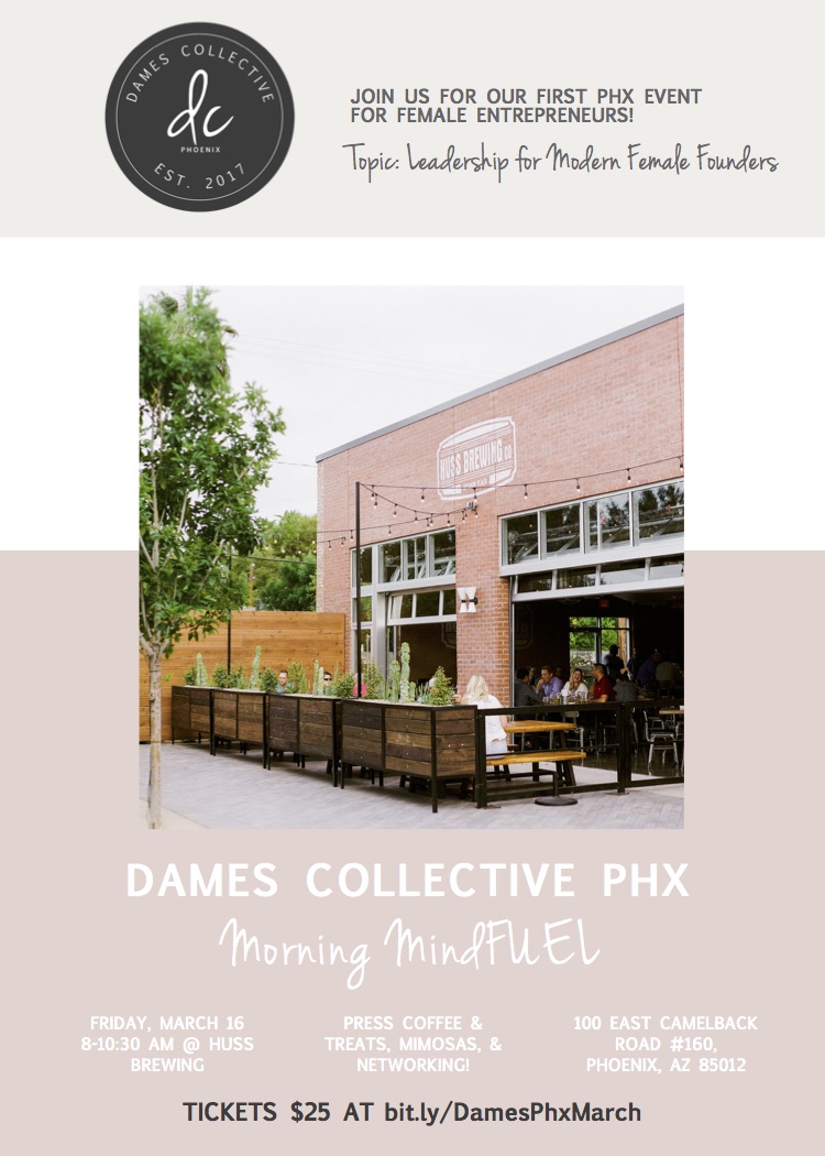 Can't Miss Event: Dames Collective PHX Morning MindFUEL March 16