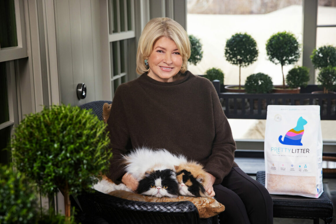 World’s Smartest Cat Litter Brand, PrettyLitter, Partners with Martha